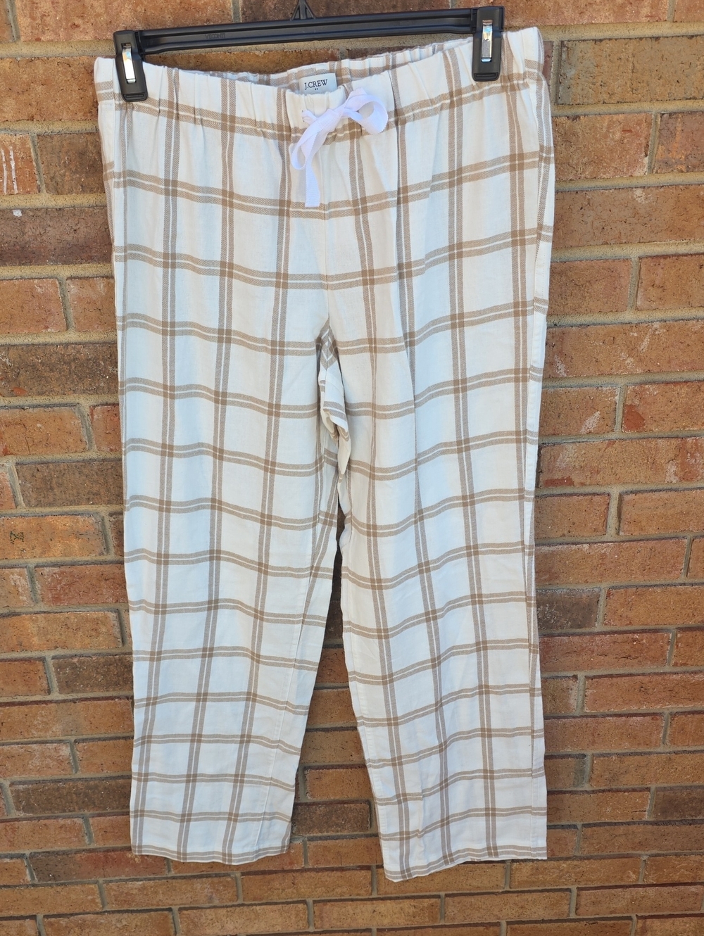 NWT J. Crew Factory Flanel Pajama Pants Size M